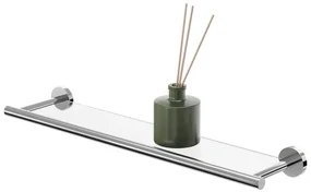 Tiger Boston Planchet - 58x13x5cm - gepolijst RVS/helder glas CO308430346