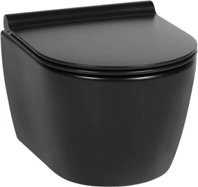 Ben Segno hangtoilet ultra compact Xtra glaze+ Free Flush mat wit