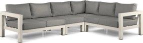 Hoek loungeset 6 personen Aluminium Taupe  Lifestyle Garden Furniture Luca
