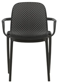 Jörn Eetkamerstoel - Annika - Zwart - Kunststof - Jörn