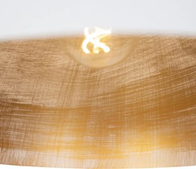 Industriële hanglamp wit met goud 50 cm - Magna Eco