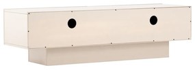 TV Meubel Met Opbergruimte Beige - 160x47x45cm.