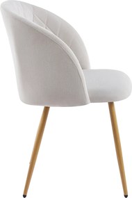 Set 6 Velt Stoffen Stoelen