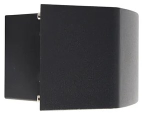 Modern buitenwandlamp grafiet 14,3 cm IP44 - Latina