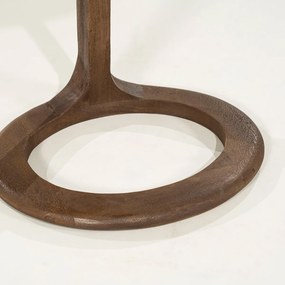 Bijzettafel Open Design Bruin - 43 X 37cm.