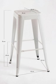 Set 4 hoge Torix krukken