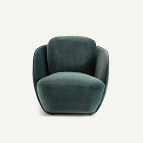 Fauteuil in fluweel, Alpine