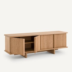 Eiken en fineer 4-deurs buffetkast, Guts