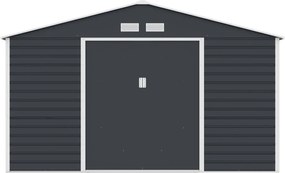 Lahti metalen gereedschapshuis 3,4 x 3,9 m Store Boss antraciet