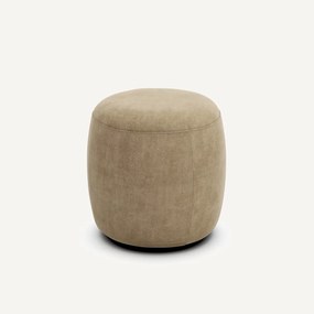 Voetsteun van stonewashed fluweel, Rosebury, ontwerp E. Gallina