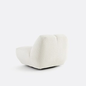 Draaifauteuil, dikke badstof, Nuria