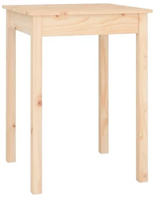 vidaXL Eettafel 55x55x75 cm massief grenenhout