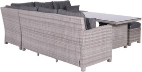 Garden Impressions Jaru lounge dining set R - extra luxe kussens