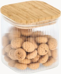 Keukenopbergpotten Classic met bamboe deksel, 6-delig
