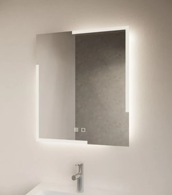 Gliss Design Melite spiegel met LED-verlichting en verwarming 100x70cm