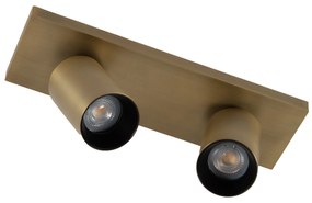 Lynn 2 Opbouwspot Messing met Smart RGB LED