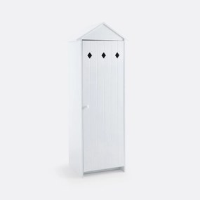 Kast met 1 deur in gelakt MDF, Noa