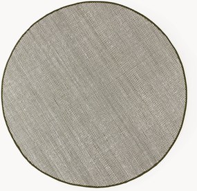 Rond handgeweven wollen vloerkleed Amaro