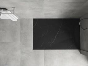 Mexen Hugo rechthoekige SMC douchebak 120 x 90 cm, zwarte steen - 42759012