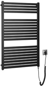 Sapho Tondi elektrische radiator zwart mat 60x97cm 400W