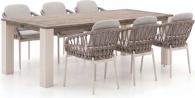 Diningset Bellagio | 6 personen | Tuinset teakhout | 7-delig | Kees Smit Tuinmeubelen