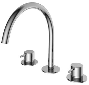 Hotbath Cobber Inbouw wastafelmengkraan chroom CB033CR
