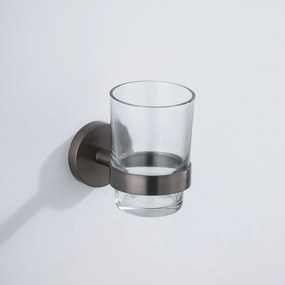 Saniclear Iron glashouder verouderd ijzer - gunmetal