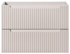 Comad Nova Cashmere onderkast met 2 lades 80x40x60cm taupe