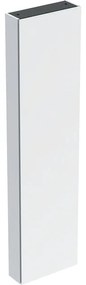 Geberit iCon badkamerkast 45x180x15cm 1 deur softclose Spaanplaat Wit Hoogglans 502.317.01.1