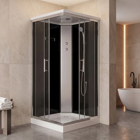 Saniclear Econo complete douchecabine vierkant 90x90x215cm