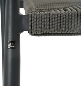 Barstoel Rope Grijs-antraciet De Laan Granada