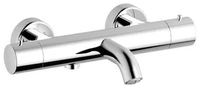 Nemo Nero badkraan - 28.2cm - opbouw - thermostatisch - messing chroom BU85106 CR