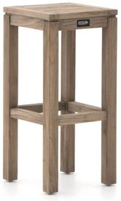 Barkruk tuin |   ROUGH-X | Teakhout | Old Teak | Tuinstoel | Kees Smit Tuinmeubelen