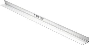 VEVOR 3048mm afstrijkspatel van aluminiumlegering, betonafstrijker, 134mm breed voor een groot oppervlak, vervangingsonderdeel voor betonvibratoren, nivelleergereedschap voor het afstrijken en egaliseren in de wegenbouw en vloernivellering.