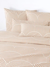 Katoenen dekbedovertrek Arcs