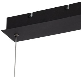 Hanglamp zwart incl. LED 3-staps-dimbaar 2700-4000K met dipswitch - Keane