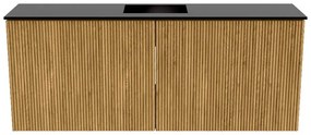 Mondiaz Joya 100cm toiletmeubel oak met wastafel faye midden 1 kraangat urban