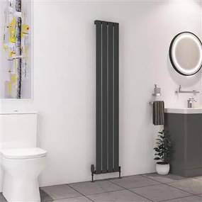 Eastbrook Deddington radiator 30x180cm 812W antraciet