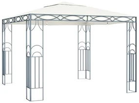 vidaXL Prieel 300x300 cm crème