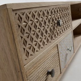 Kave Home Hoob Houten Tv-meubel Retro - 160x35x51cm.