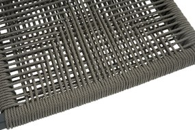 Tuinstoel Rope Grijs-antraciet De Laan Granada