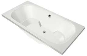 Xenz Tanga ligbad - 180x90cm - met overloop - zonder afvoer - Acryl Wit 6920-01