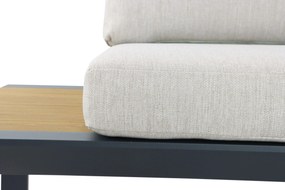 Loungeset 5 personen Aluminium Grijs Lifestyle Garden Furniture Navarra
