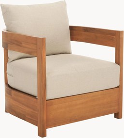 Tuinarmstoelen van acaciahout Kento, 2-delig