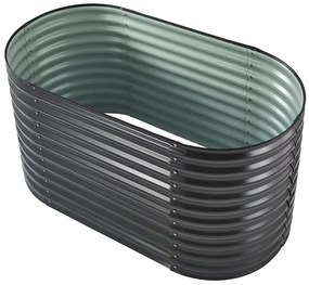 Metalen tuinpot 800 l Mandal Store Boss antraciet