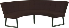 Eetkamerbank - Amsterdam - stof Element antraciet 02 - geschikt voor tafel 130 cm