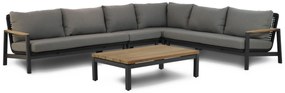 Hoek loungeset 6 personen Aluminium/Rope Grijs  Coco Ralph/Riviera