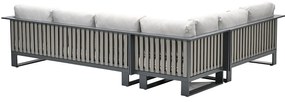 Garden Impressions Gabon hoek loungeset 4-delig - taupe