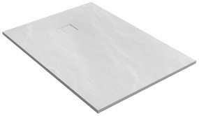 Brauer Crag douchebak 100x140x3cm mat wit