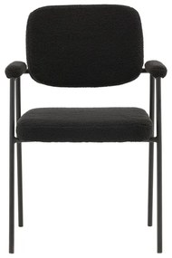 Jörn Eetkamerstoel - Gustav - Zwart - Fluweel - Jörn